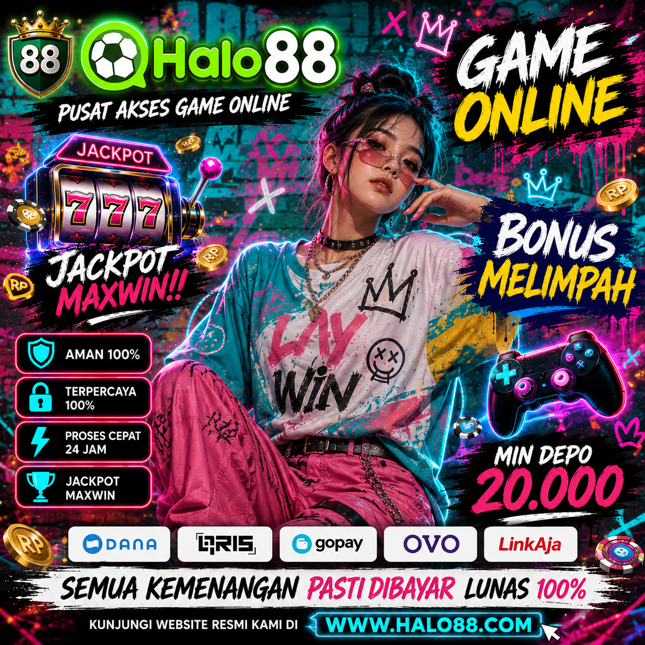 HALO88 | Slot Online Gacor Permainan Anak Muda Generasi Gen Z